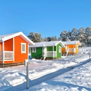Аренда домиков в Карелии зимой